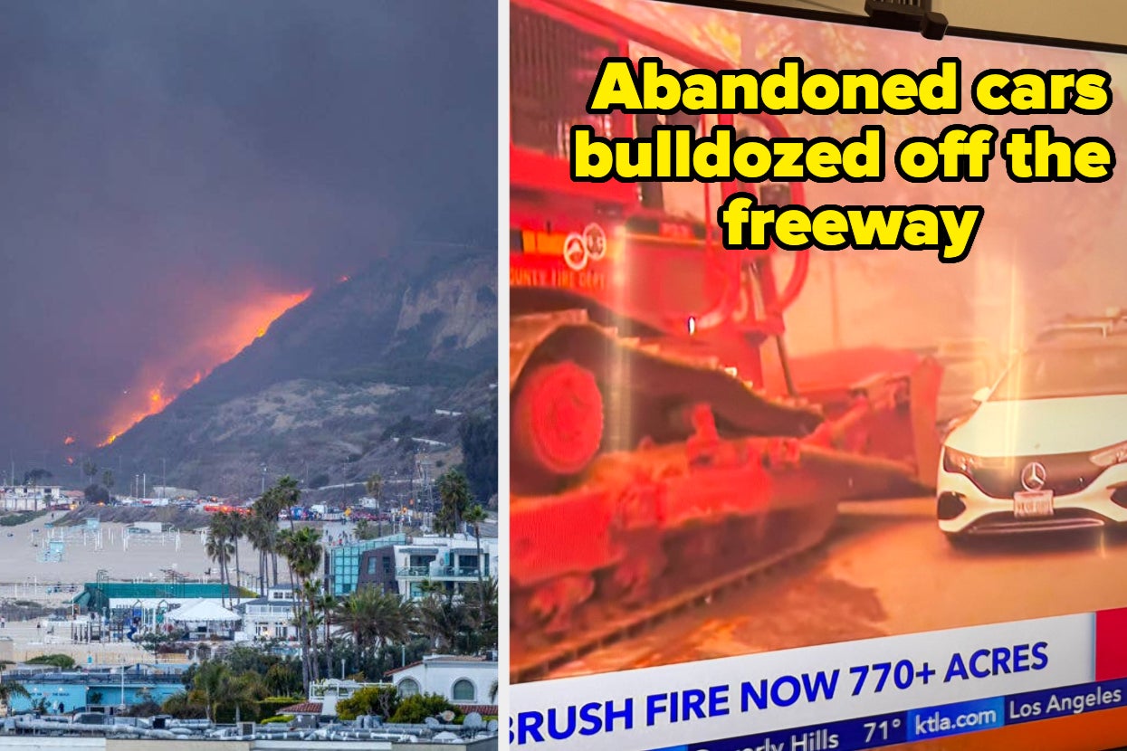 34 Surreal Photos Showing The Devastating Damage From The Los Angeles Fires