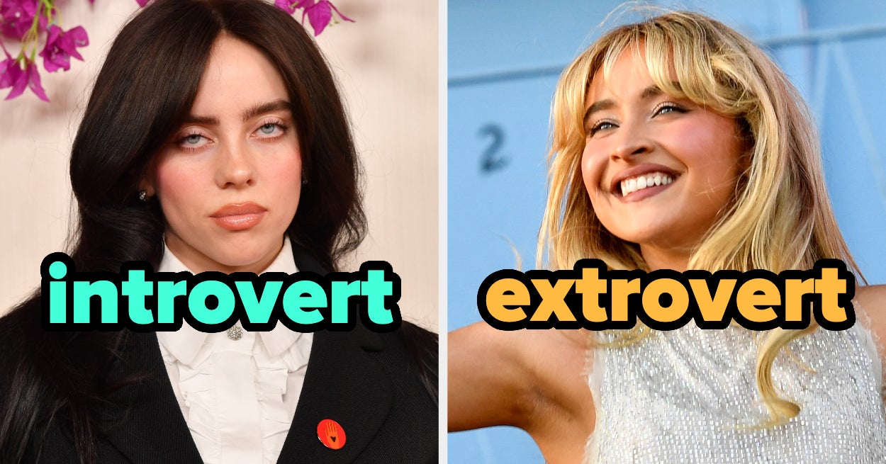 Introverted Female Singer Singer Choices Introvert Or Extrovert Quiz