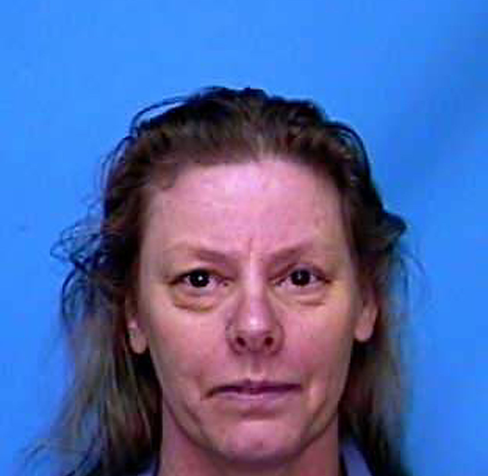 Mugshot of Aileen Wuornos.