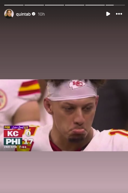 KC 0, PHI 7 in the second quarter