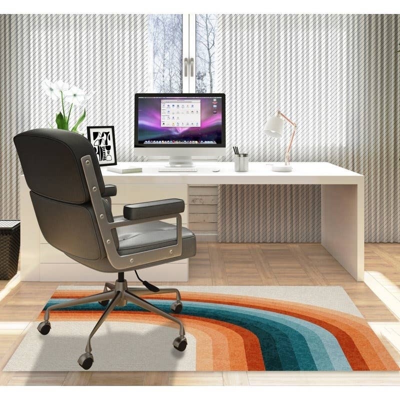 AiBOB Chair Mat 36x48 For Low Pile Carpet & Hard Floor - Flat Office Mat