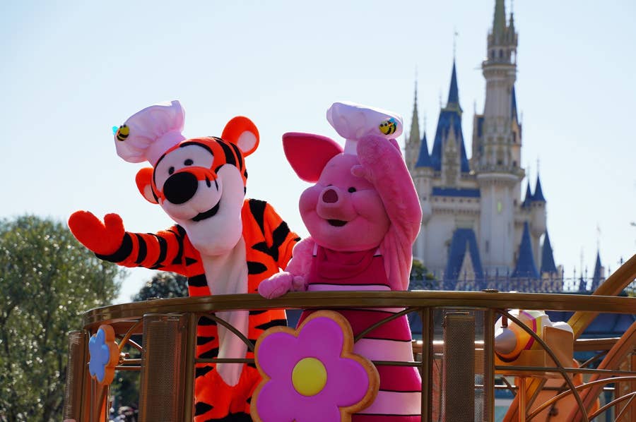 TDL TDS 改めよ リゾート 限定 セル画 くまのプーさん プーベアパレード