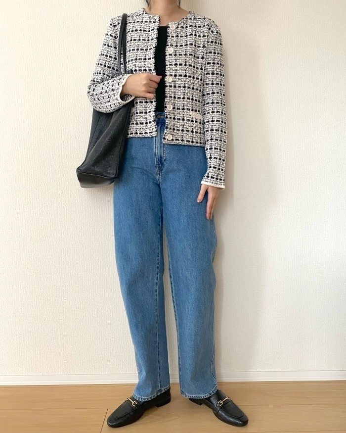 ユニクロの「ニットショートジャケット」