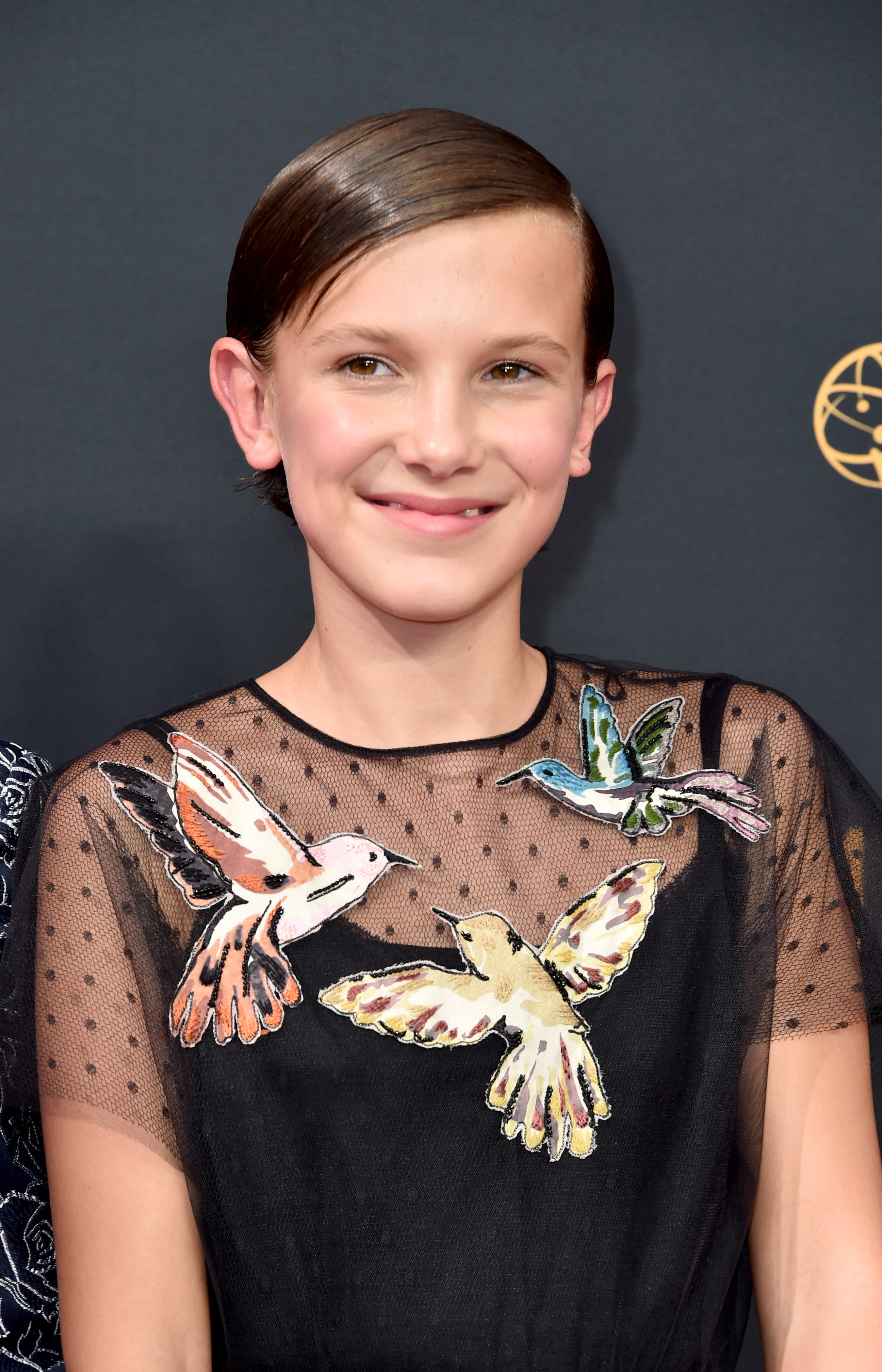 princess polly baby blue dress Millie Bobby Brown's 'Casual Micro Bob' Is the Perfect Update to Last  Year's Chop main image 1