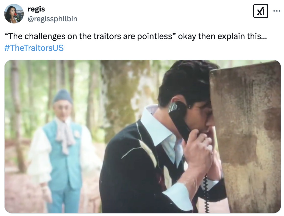 Funniest 'Traitors' US Tweets This Week