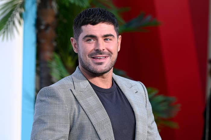 Zac Efron on the red carpet.