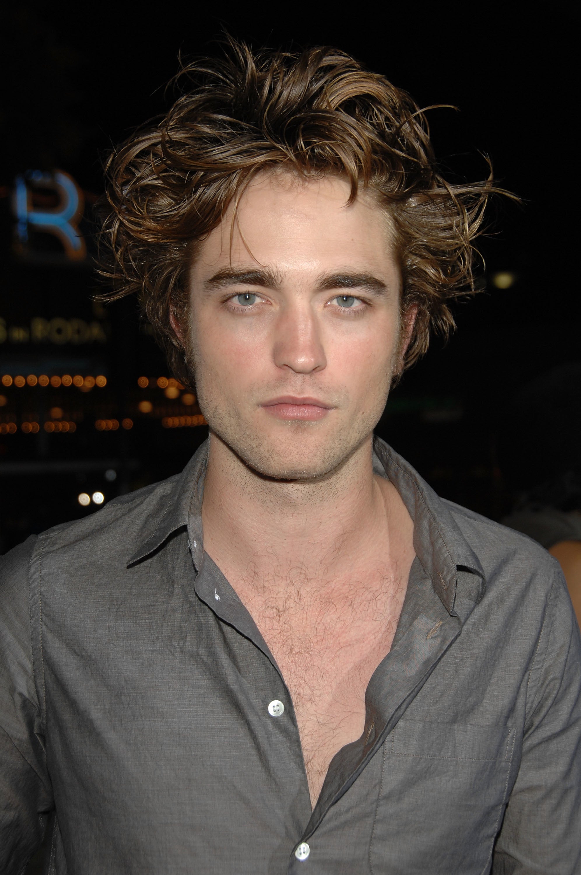 Robert Pattinson on the red carpet.