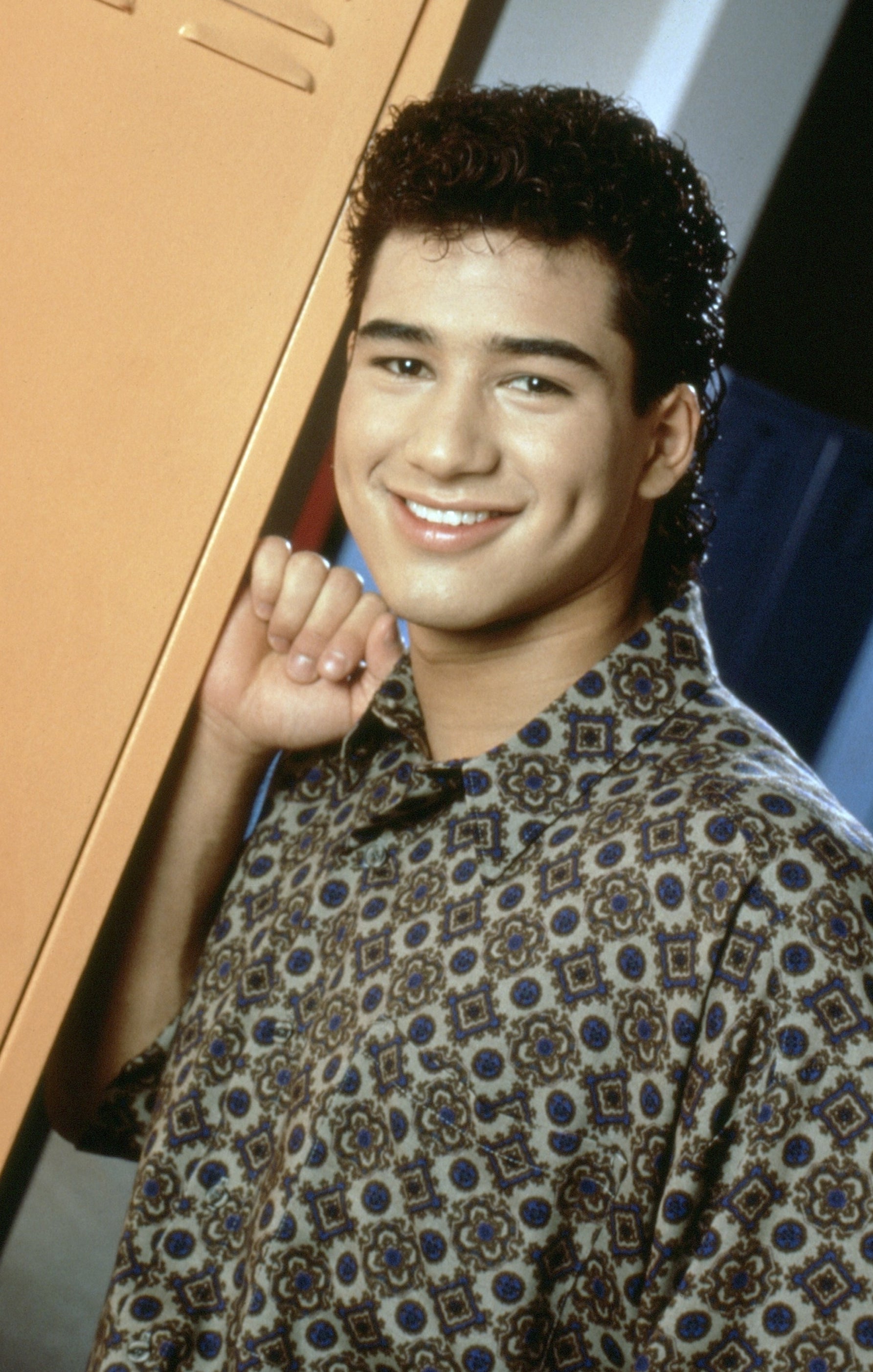 Mario Lopez in "Saved by the Bell."