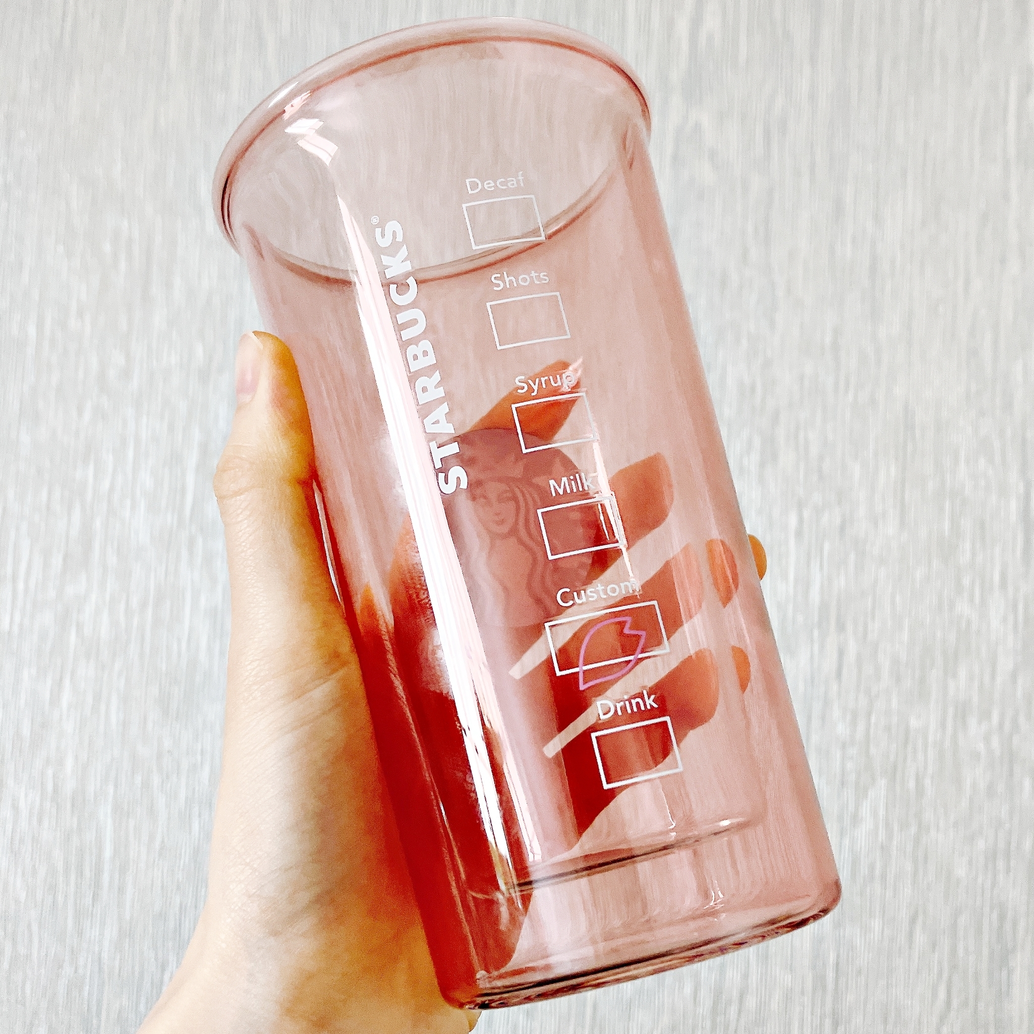 Starbucks Coffee - ダブルウォールグラス桜シェイプ♡ペア スターバックス リザーブ® ダブルウォールグラス サクラ2025