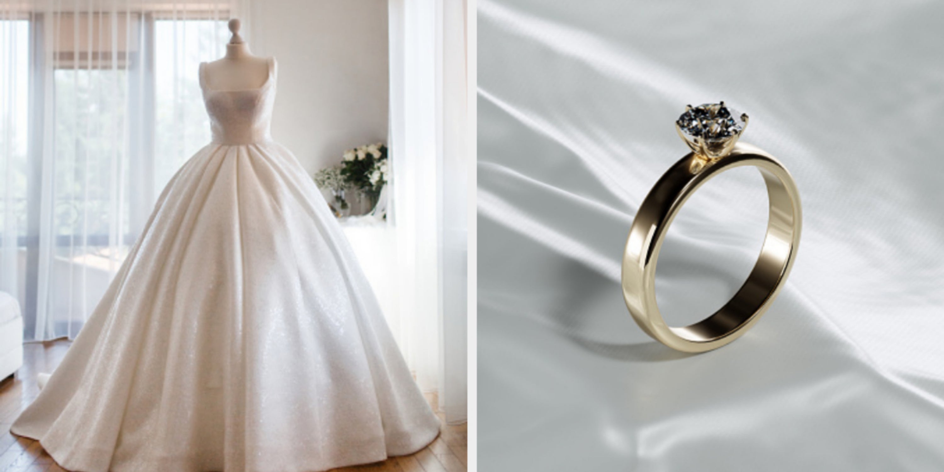 design a wedding dress quiz buzzfeed Wedding Dress Aesthetic Quiz