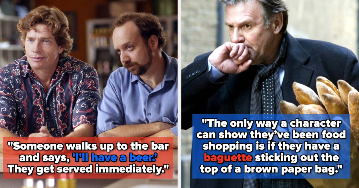 22 Things That Are Seen As Normal In Movies Or TV But Would Be Suuuuuper Weird IRL