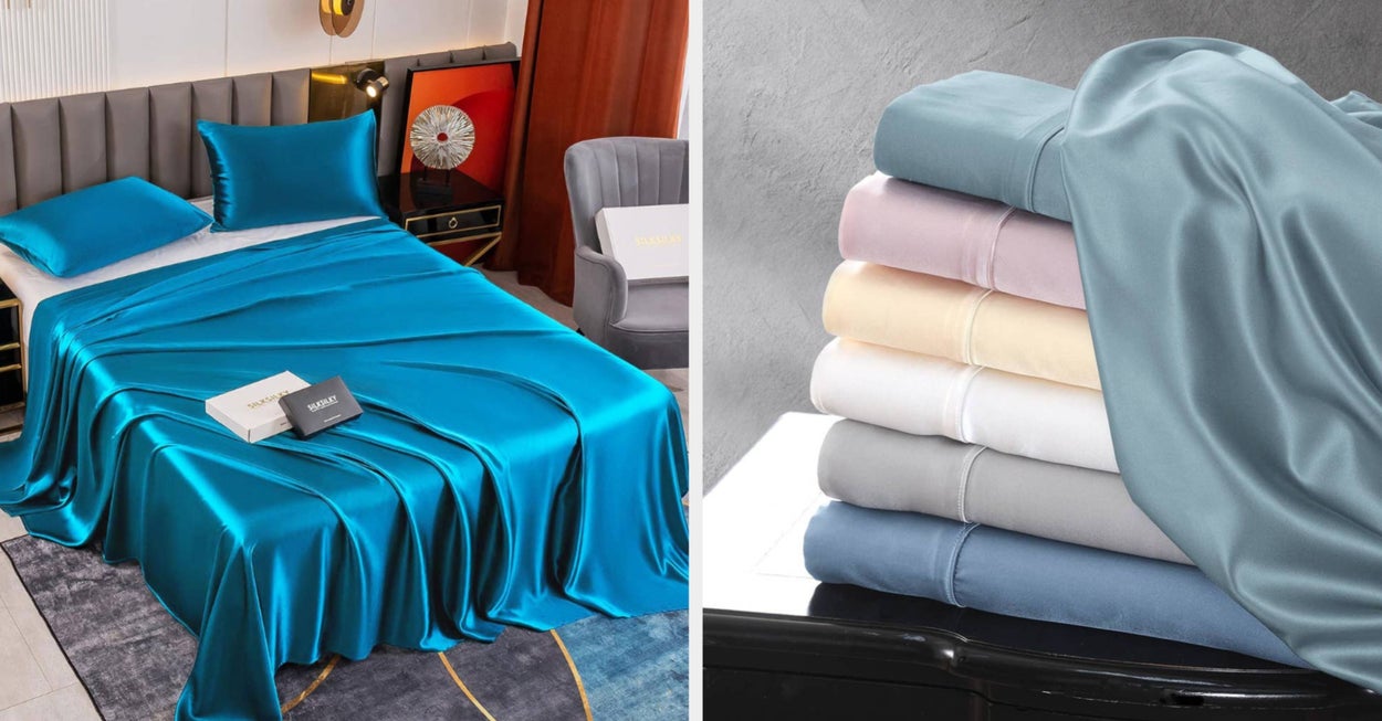 12 Silk Sheets Sets For A Truly Luxurious Night's Sleep