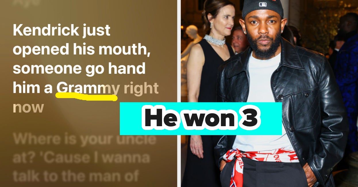 Kendrick Lamar’s Drake Diss Won 3 Grammys So Far, Irony