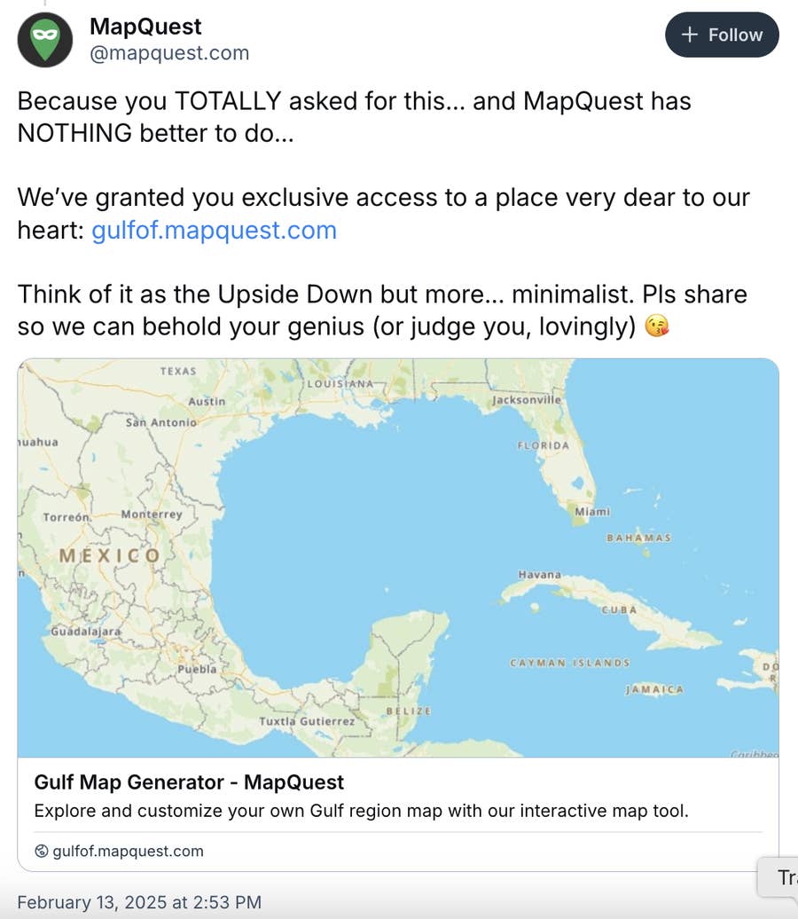 rename-the-gulf-of-mexico-yourself-with-mapquest-tool for Driving Directions Mapquest Free Printable Rename The Gulf Of Mexico Yourself With MapQuest Tool for Driving Directions Mapquest Free Printable