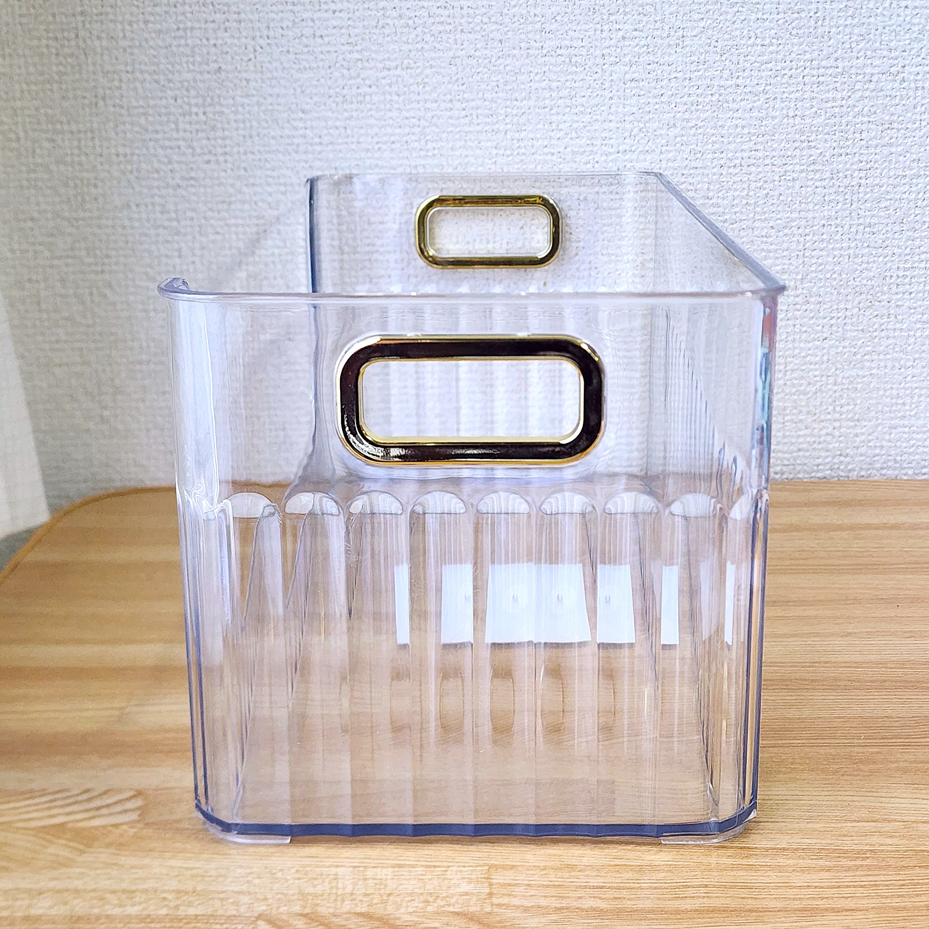 ダイソー姉妹店】冷蔵庫のゴチャゴチャがスッキリした！オシャレで