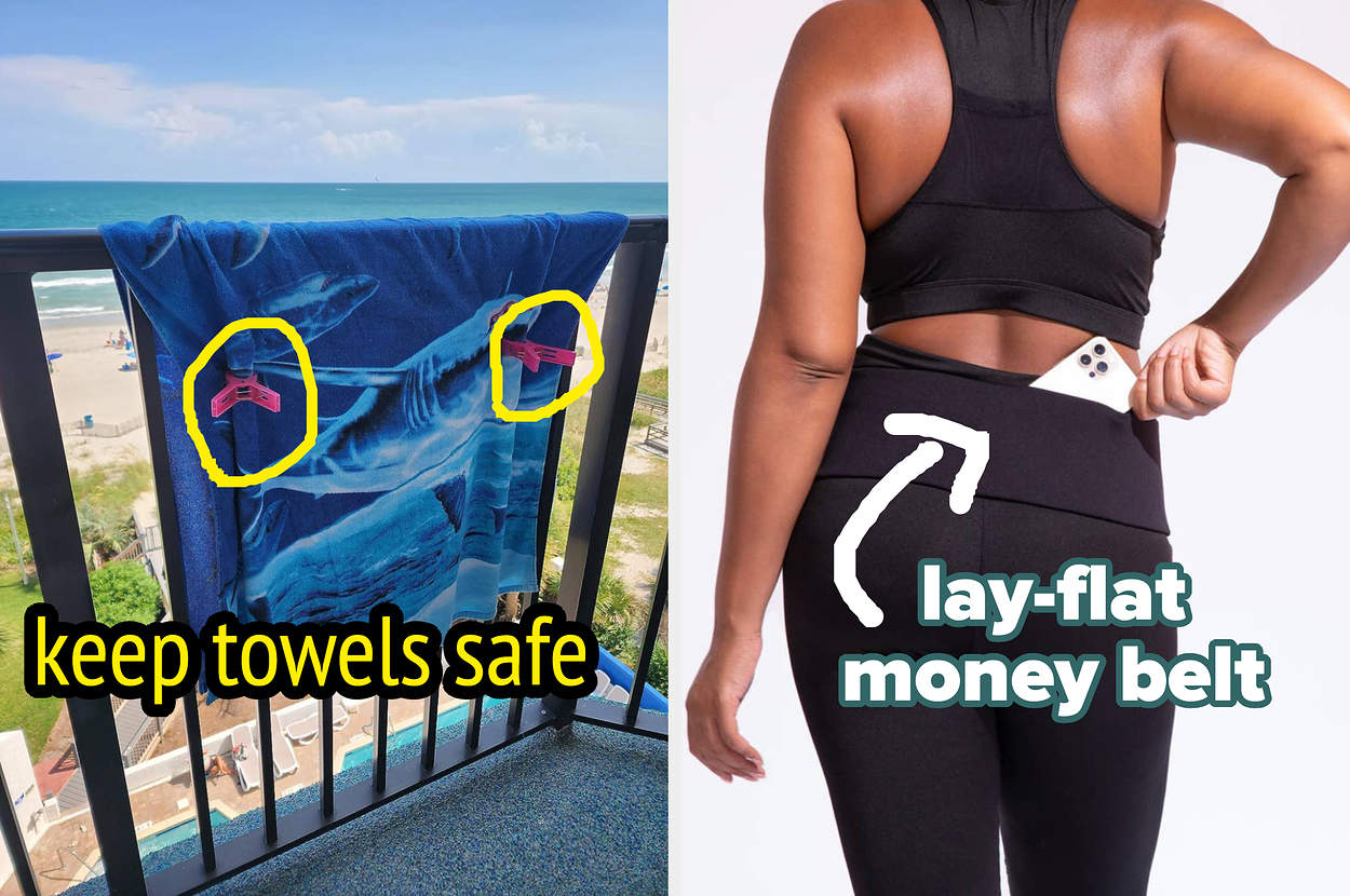 34 Products To Keep Belongings Safe While Traveling