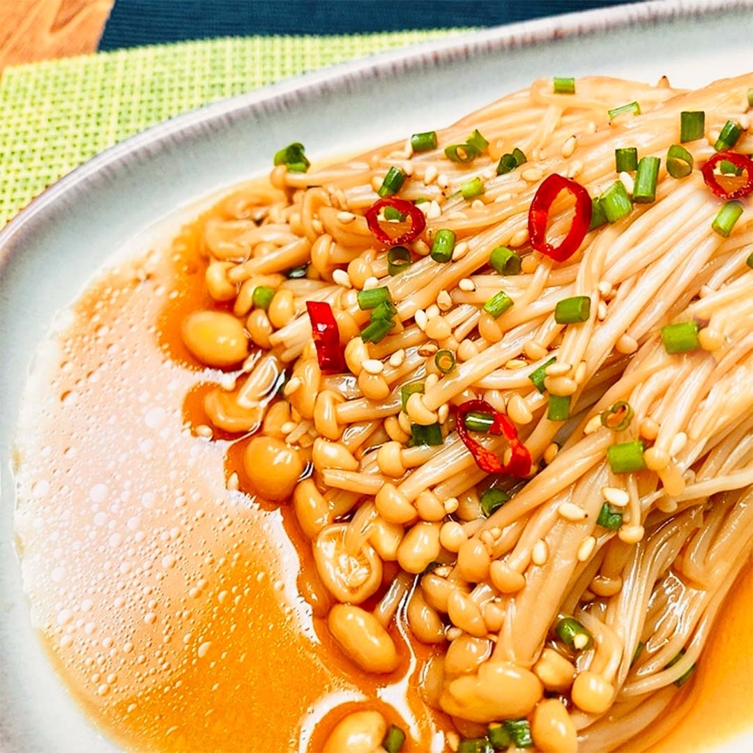 えのきはこうするだけで旨くなる！！】レシピ・作り方｜Tasty