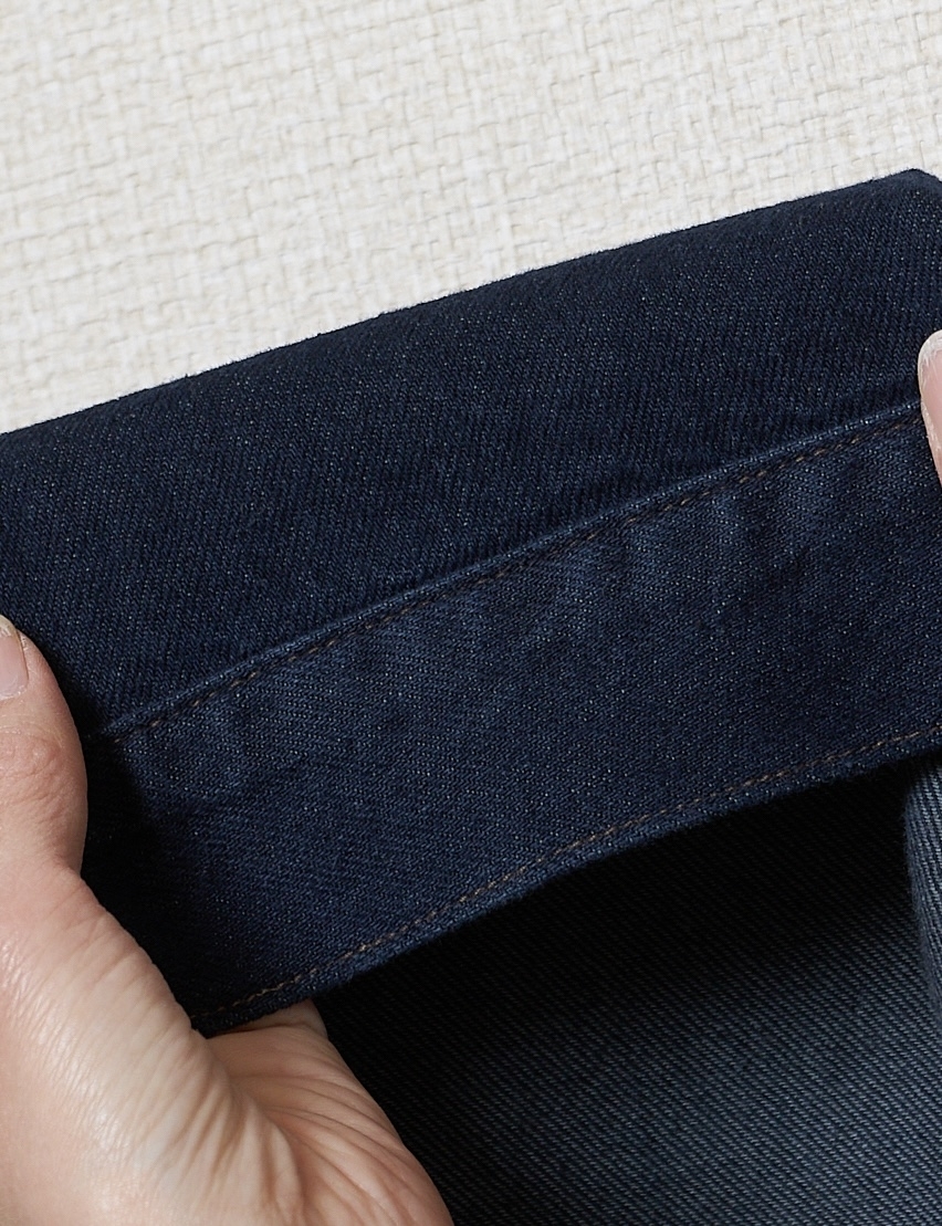 GUの「デニムブルゾン」