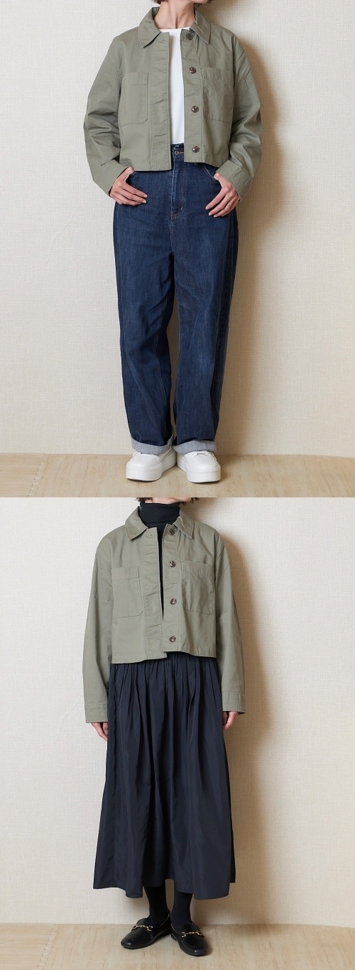 GUの「ワークジャケット」