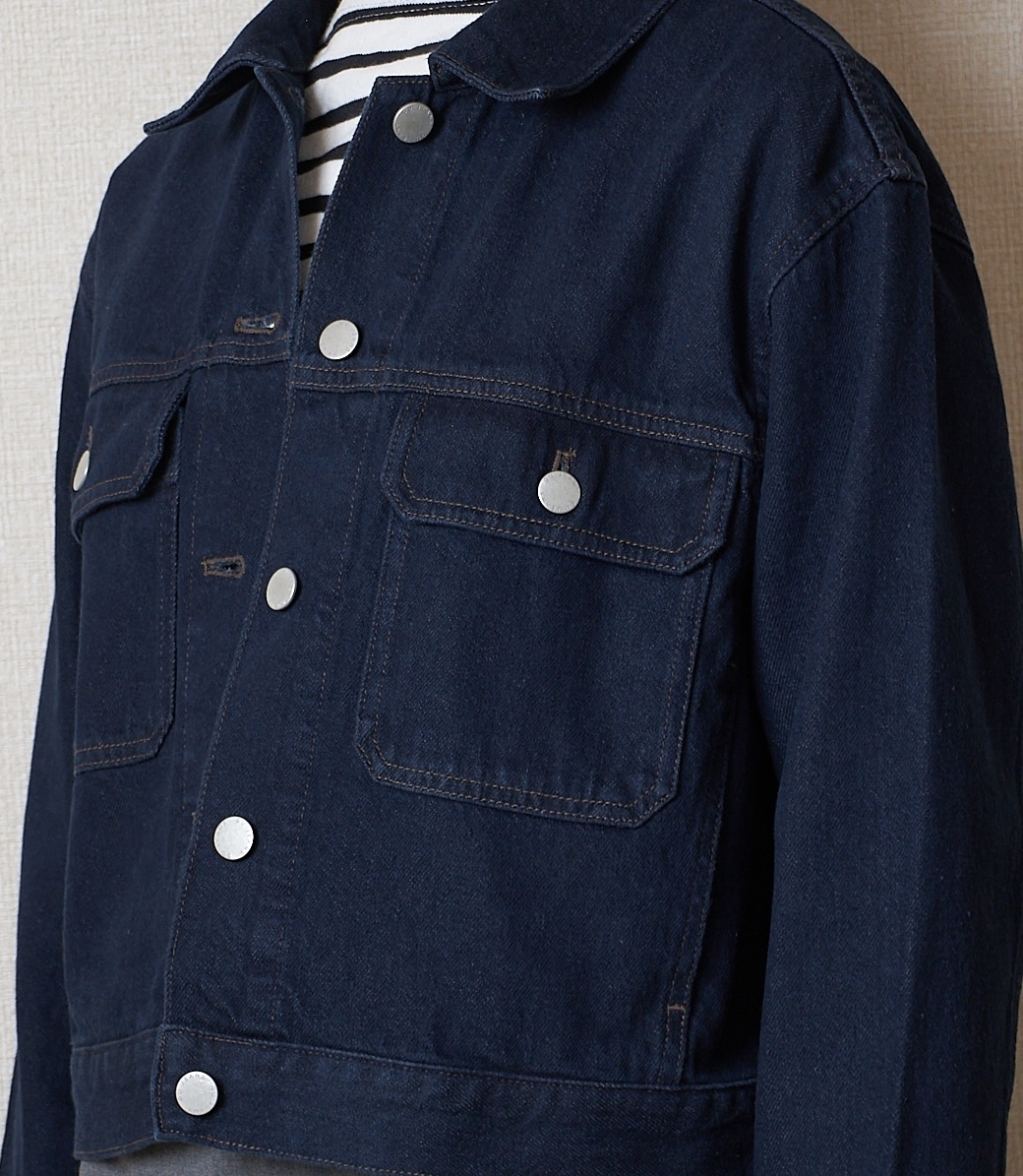 GUの「デニムブルゾン」