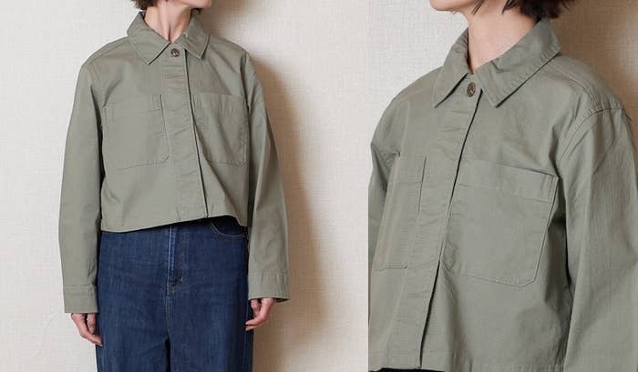 GUの「ワークジャケット」