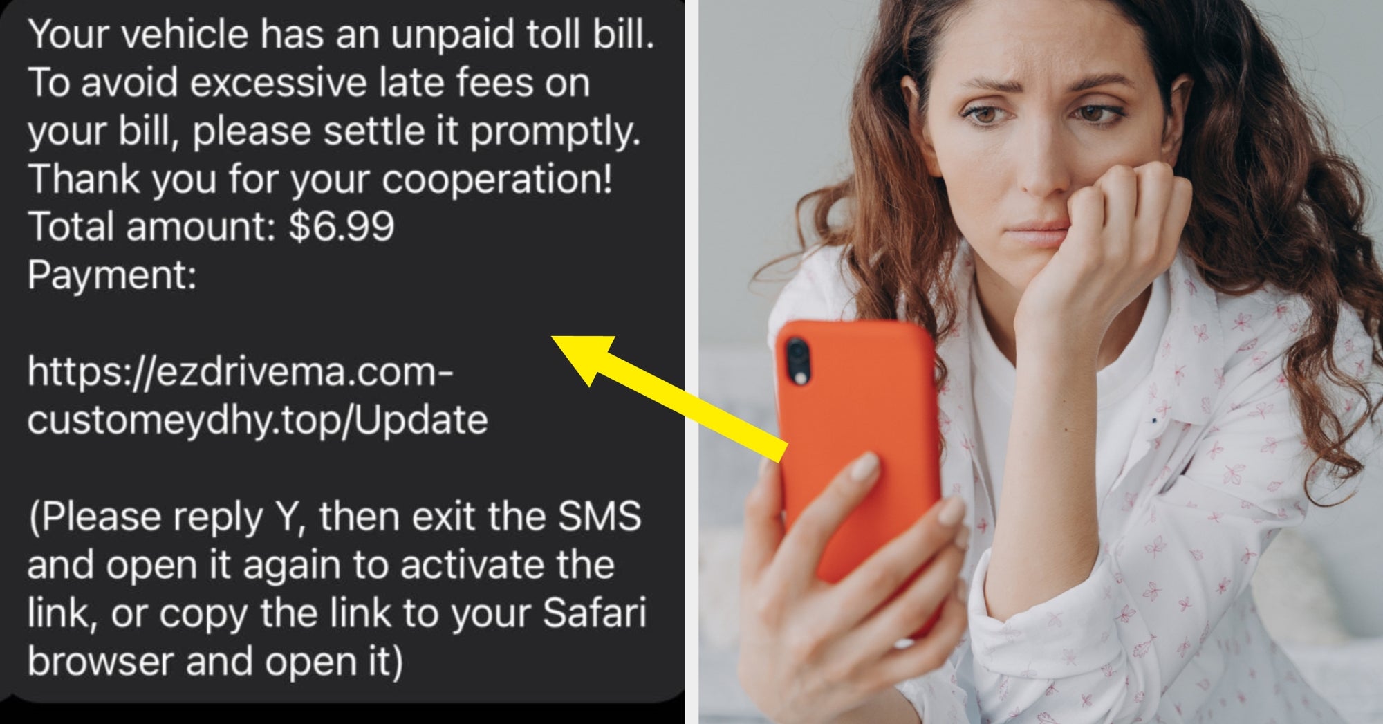 If You've Received A Text Asking You To Pay Unpaid Tolls Recently, It's A Scam, According To The FBI