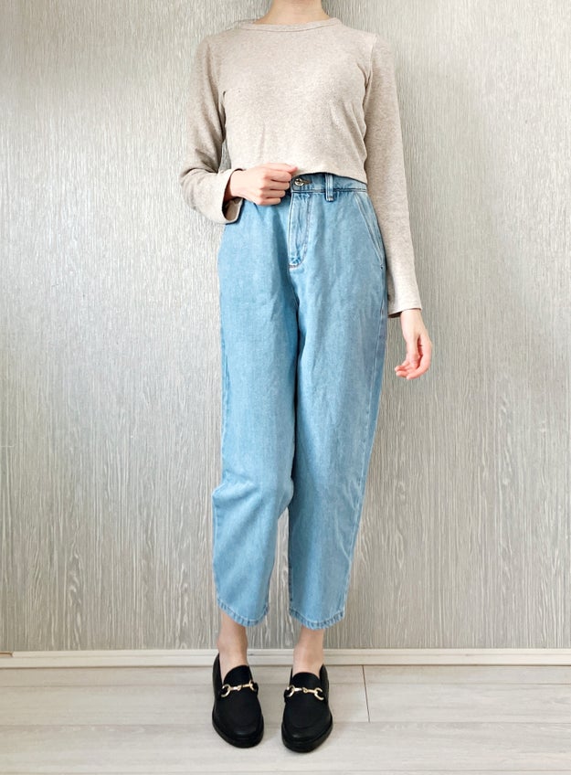 ZARA】ザラ ハイウエスト PUNTILLA 