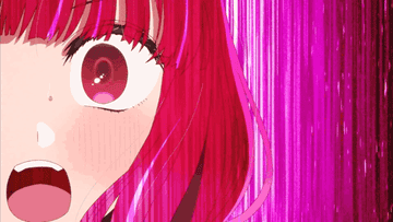 personaje de anime sorprendido