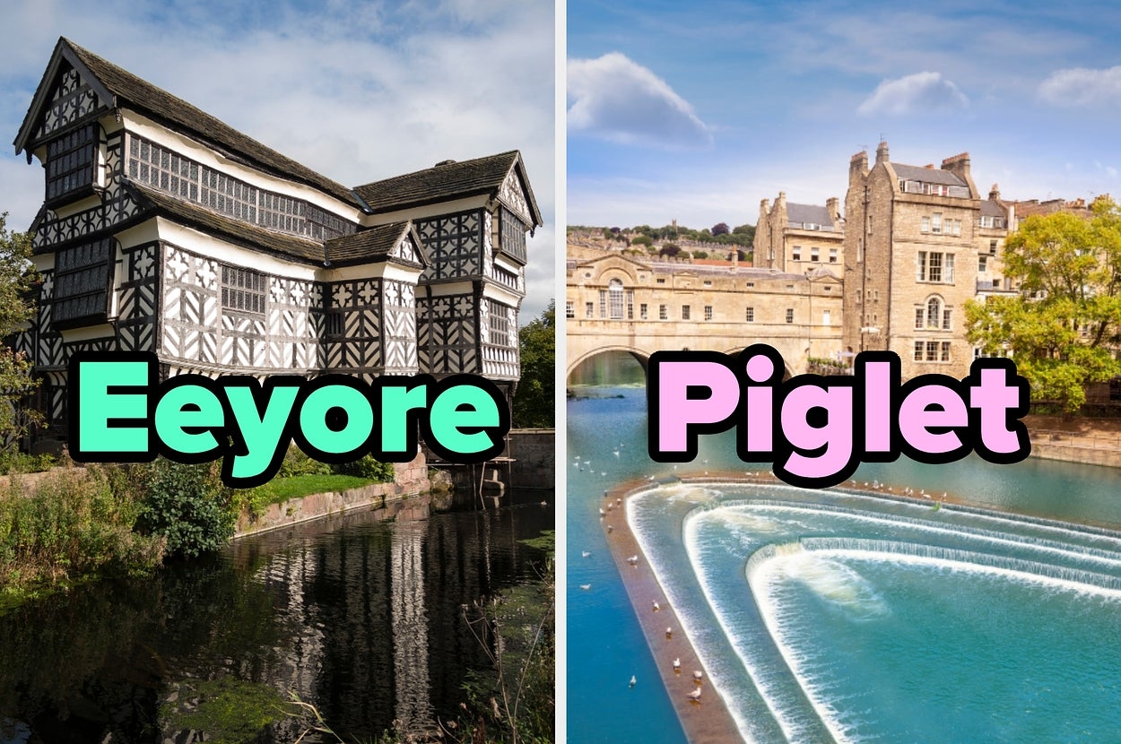 Travel Around England And I'll Reveal Which "Winnie The Pooh" Character You Are