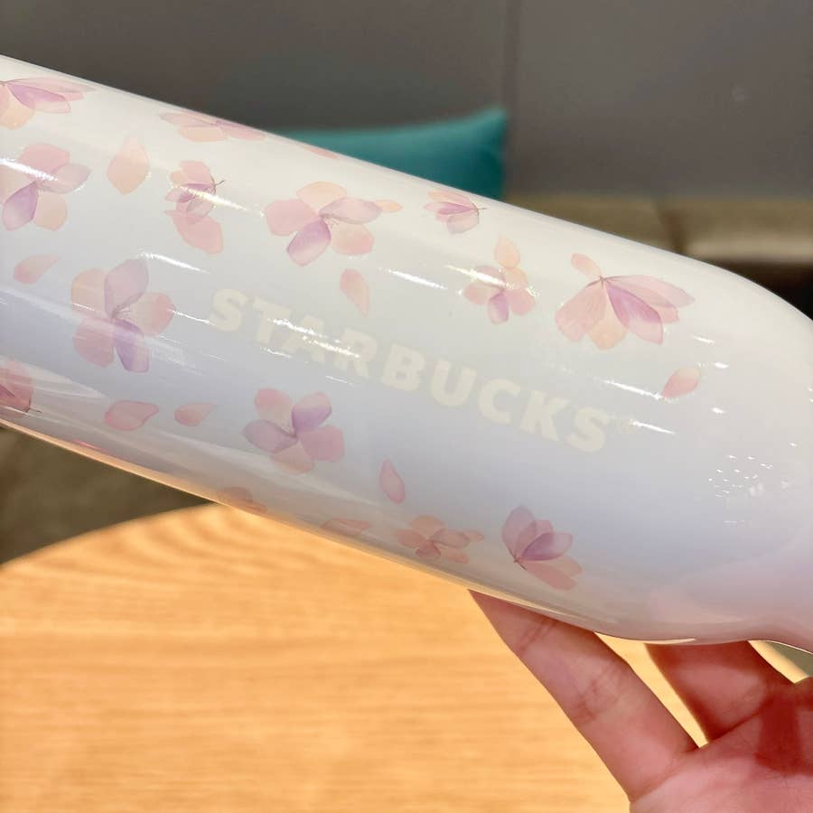 スタバ】思わず発売日に買いに行っちゃったよ！桜が美しい「新作ボトル 
