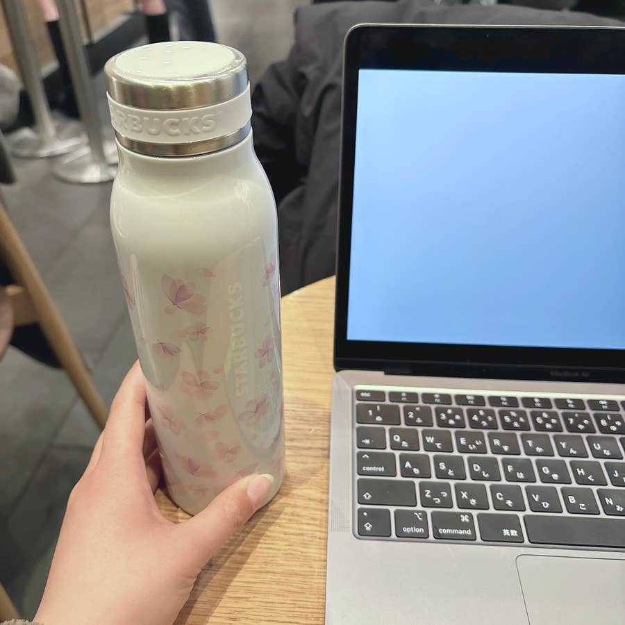 スタバ】思わず発売日に買いに行っちゃったよ！桜が美しい「新作ボトル 