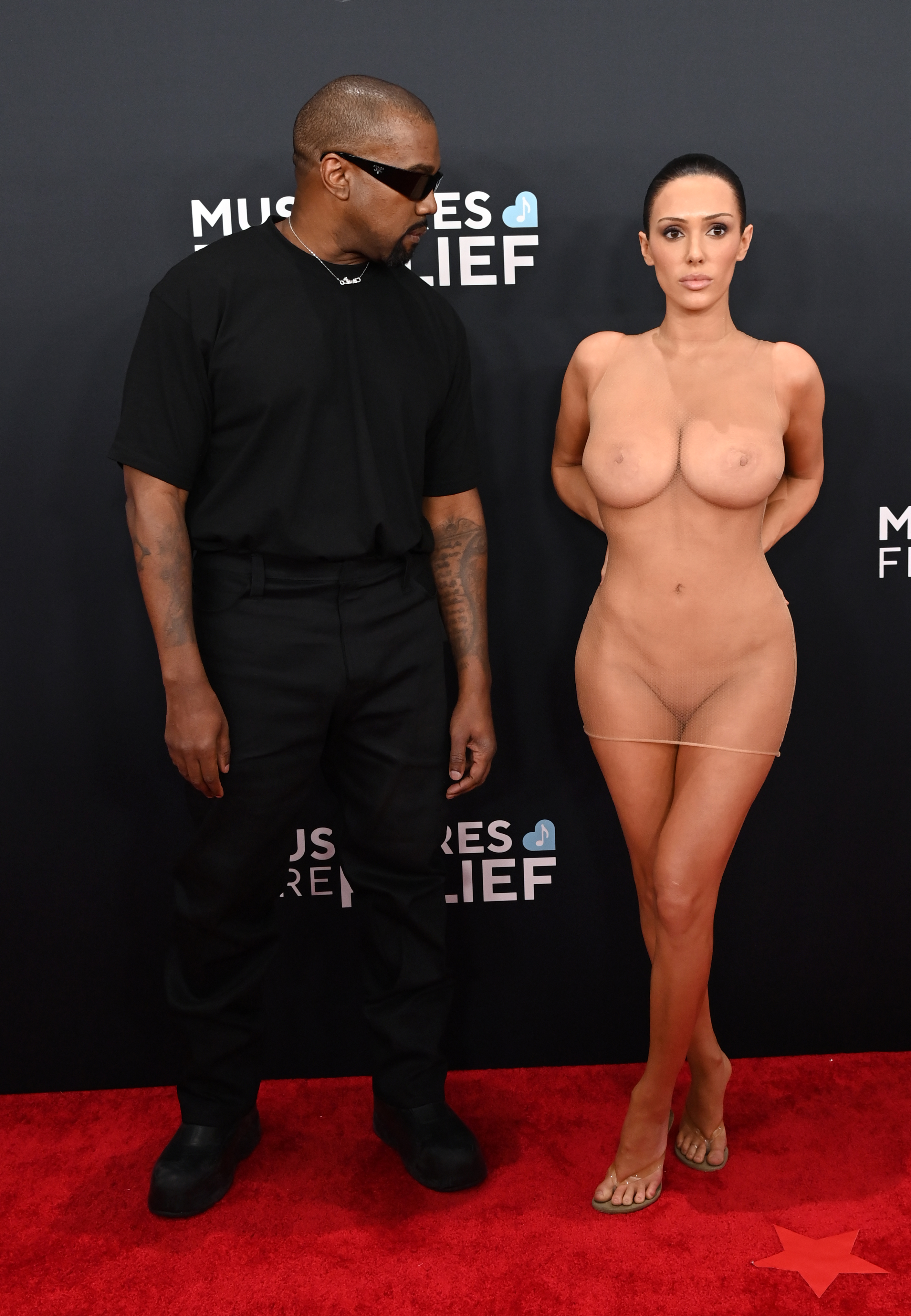 Kanye West Bianca Censori Not Kicked Out Of Grammys Report 