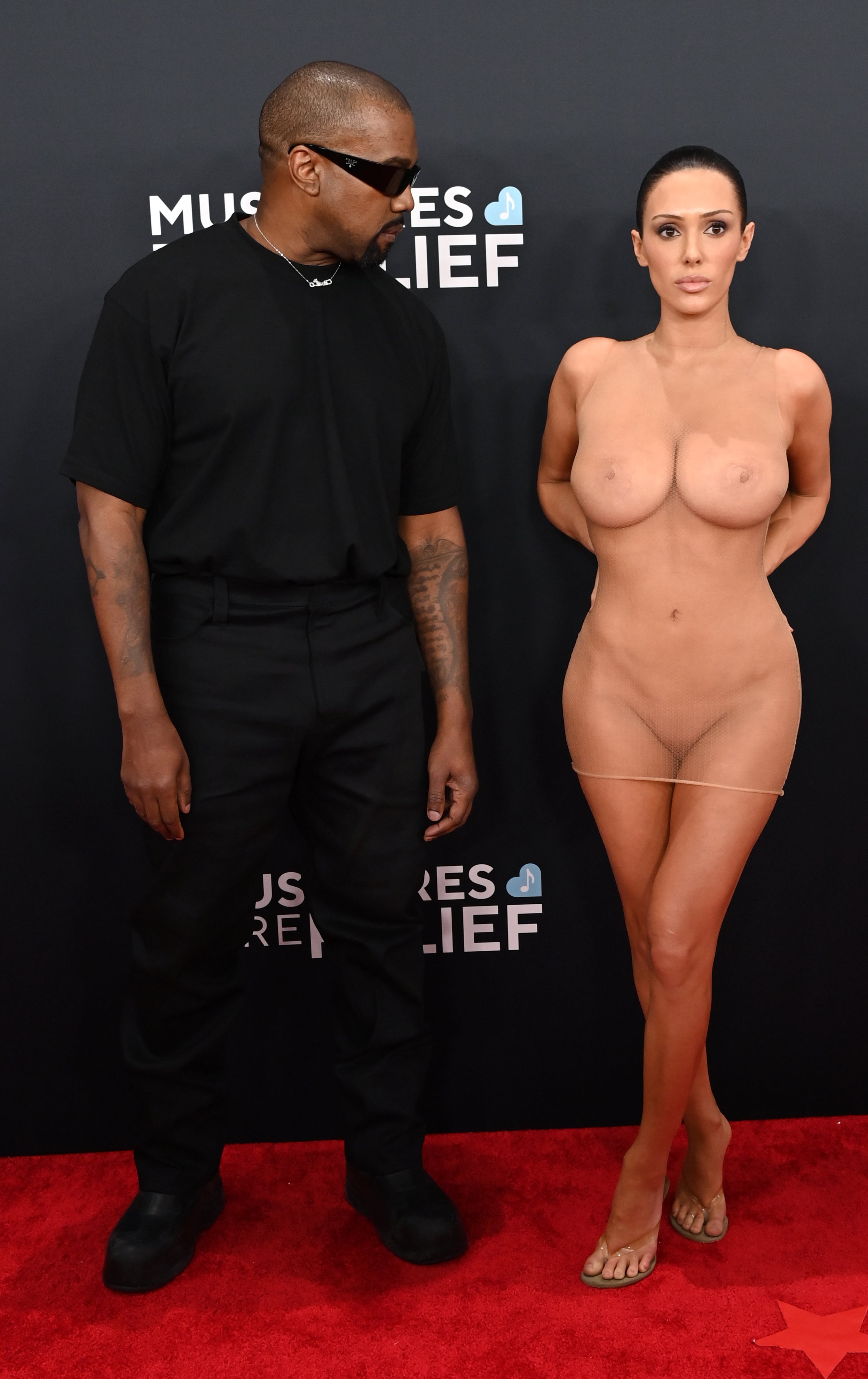 Kanye West Bianca Censori Not Kicked Out Of Grammys Report 