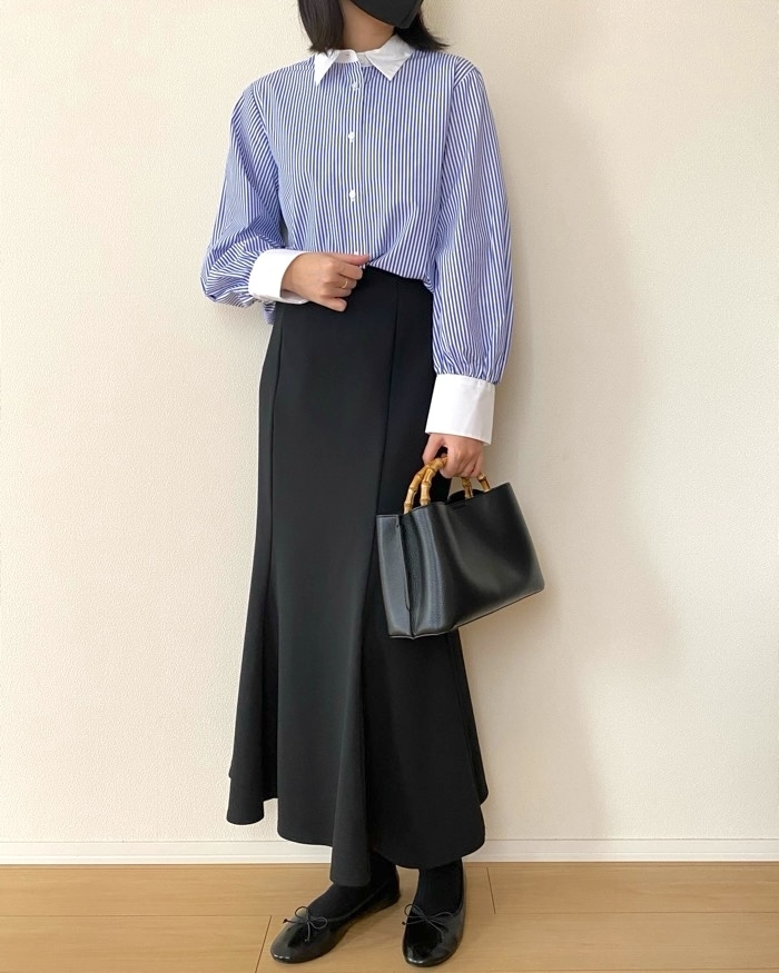 GUの「クレリックシャツZ+E」