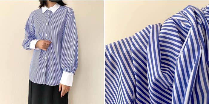 GUの「クレリックシャツZ+E」