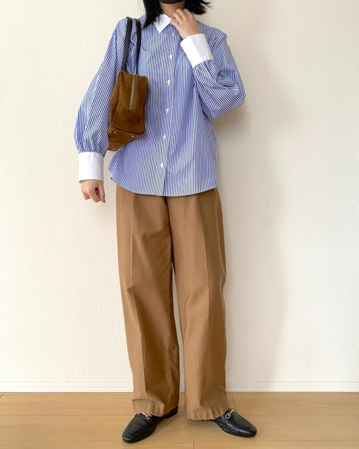 GUの「クレリックシャツZ+E」