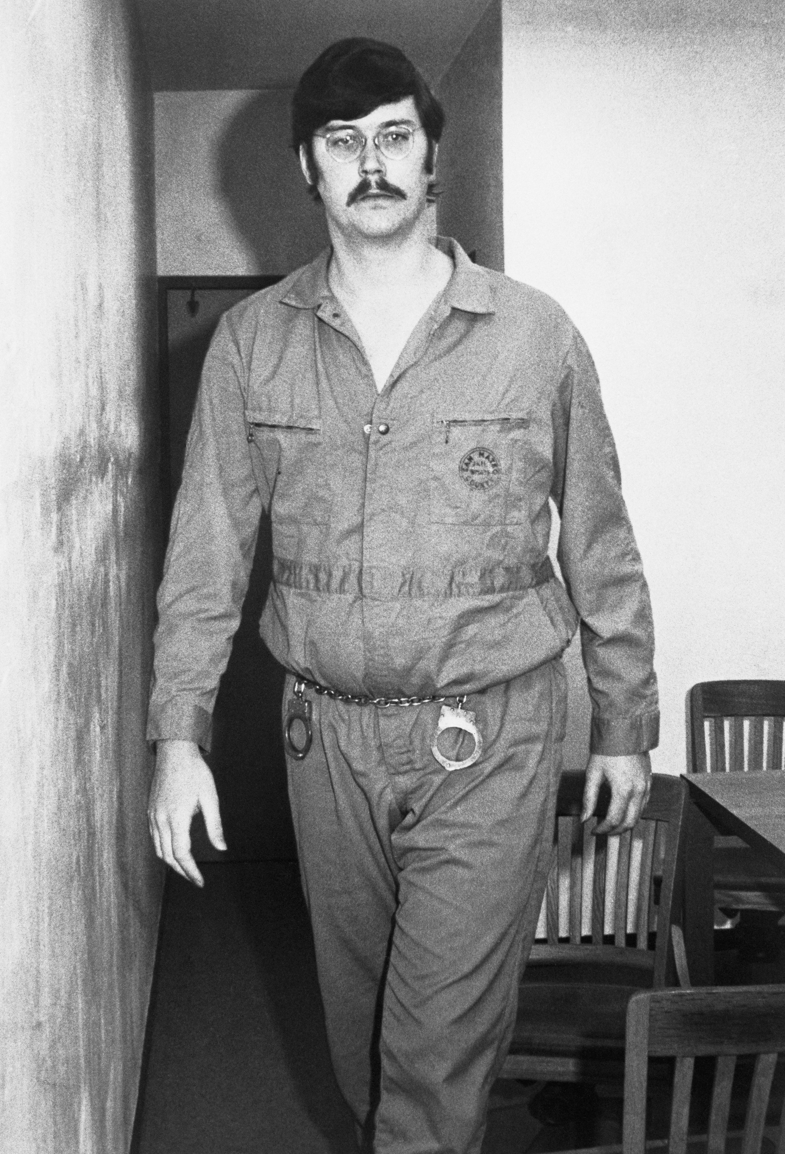 Edmund Kemper walking around.