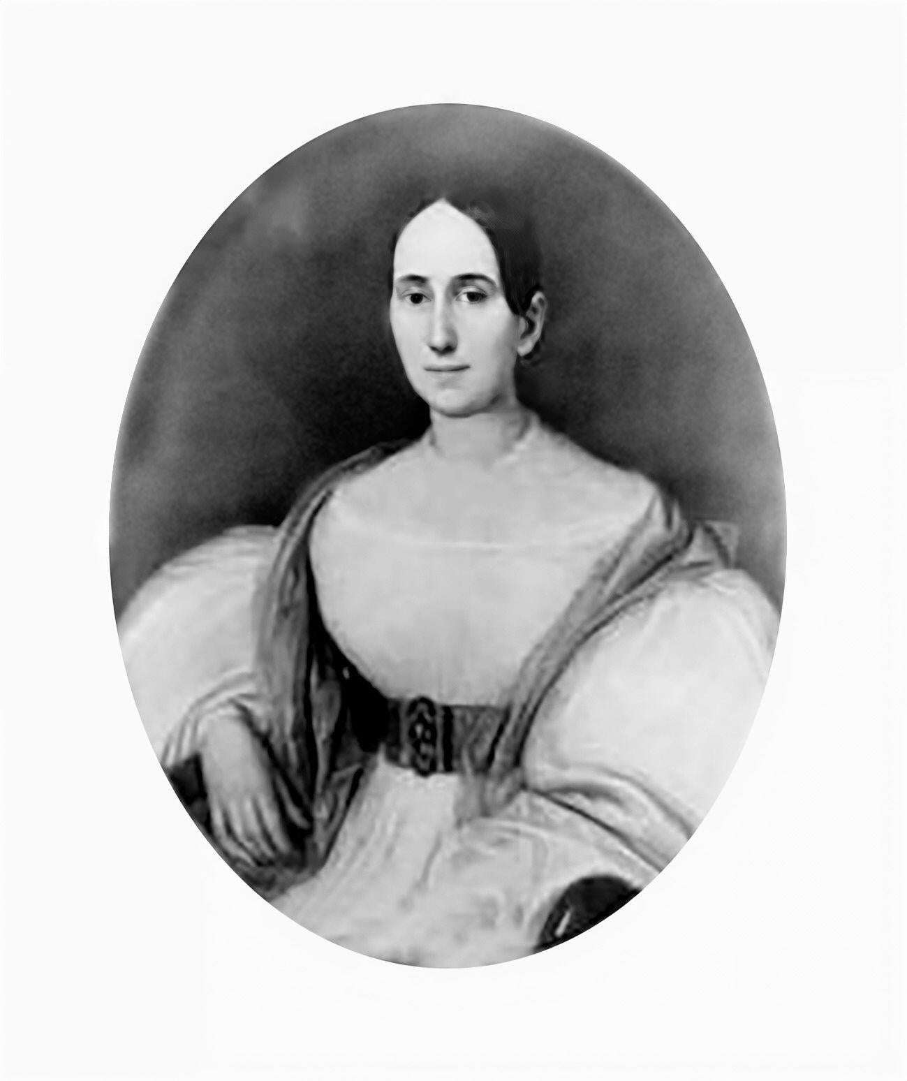 Portrait of Delphine LaLaurie.