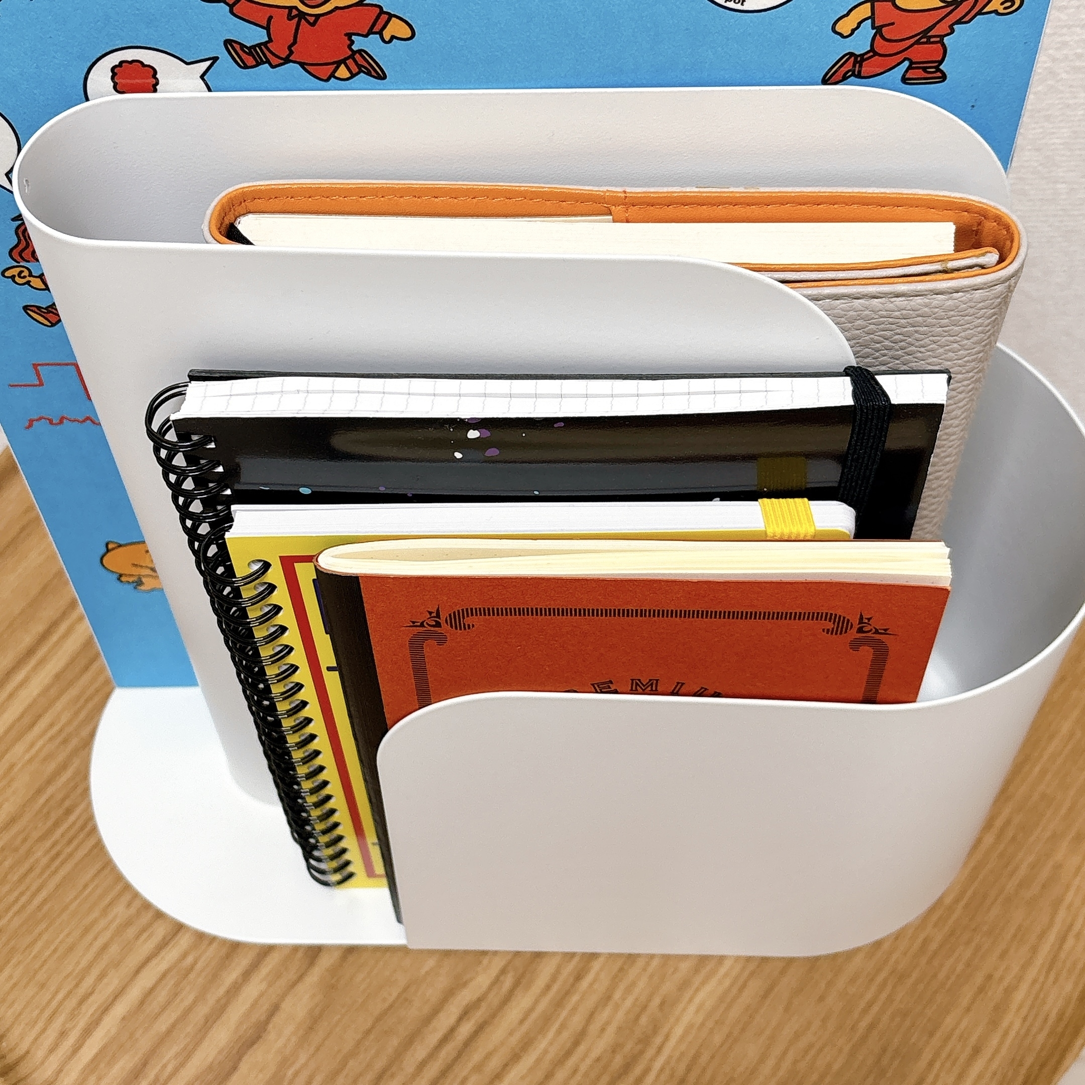 マガジンファイル 楽天市場】（4546-1013）マガジンファイル A4 W（6冊用） 入数