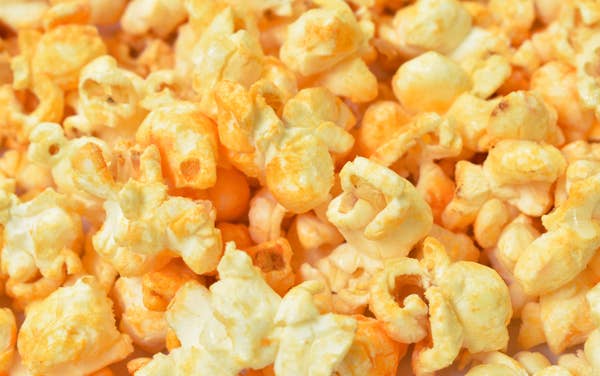 Cheesy popcorn.