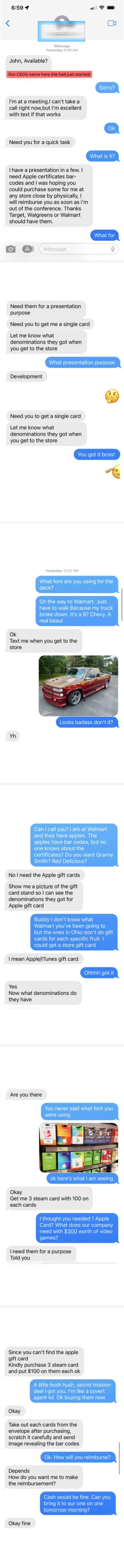 Text conversation discussing a personalized card received by "Laura," birthday plans with Stephanie, and a Netflix show called "Heartstopper."