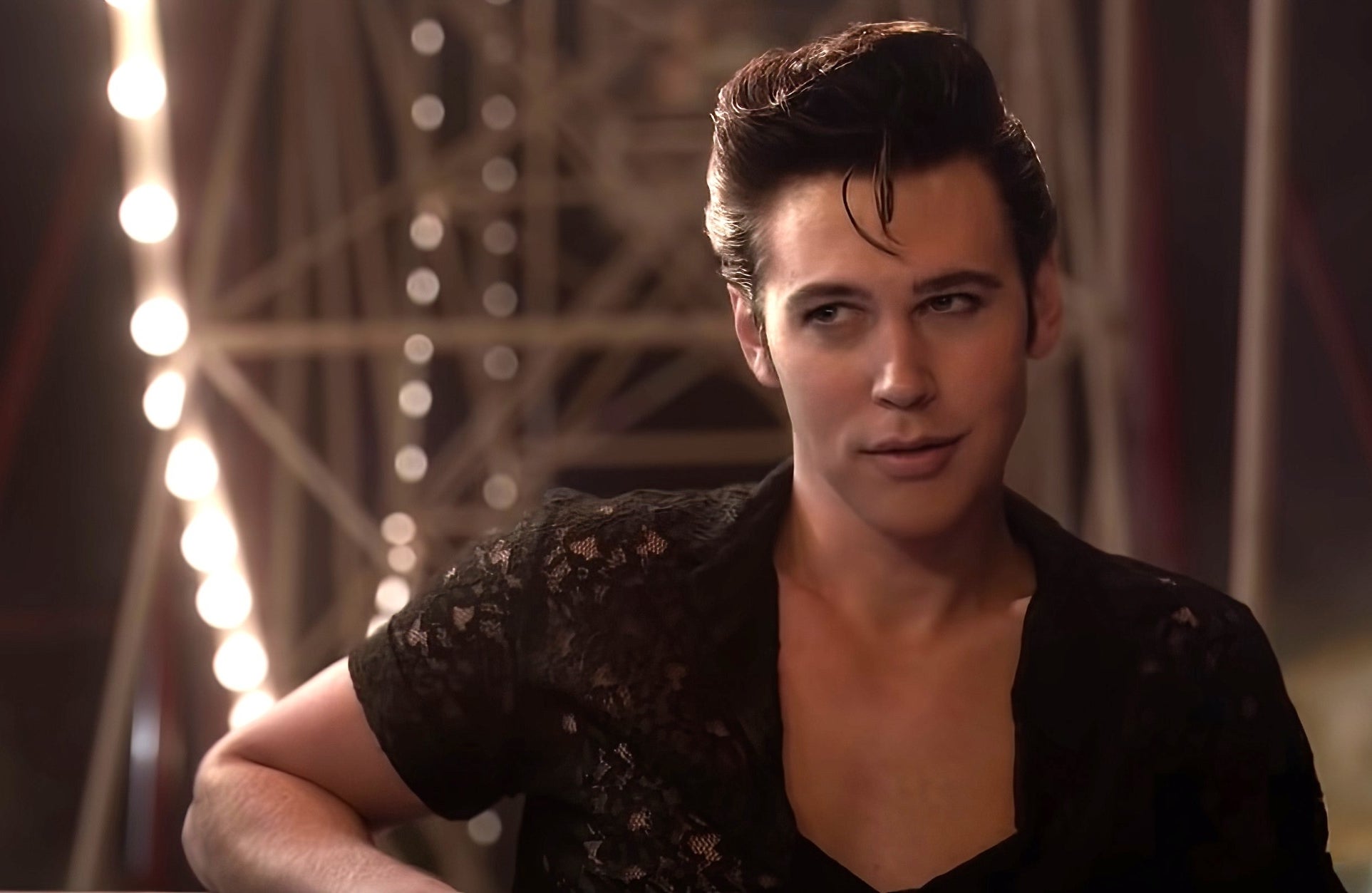 Austin Butler as Elvis Presley in &quot;Elvis.&quot;