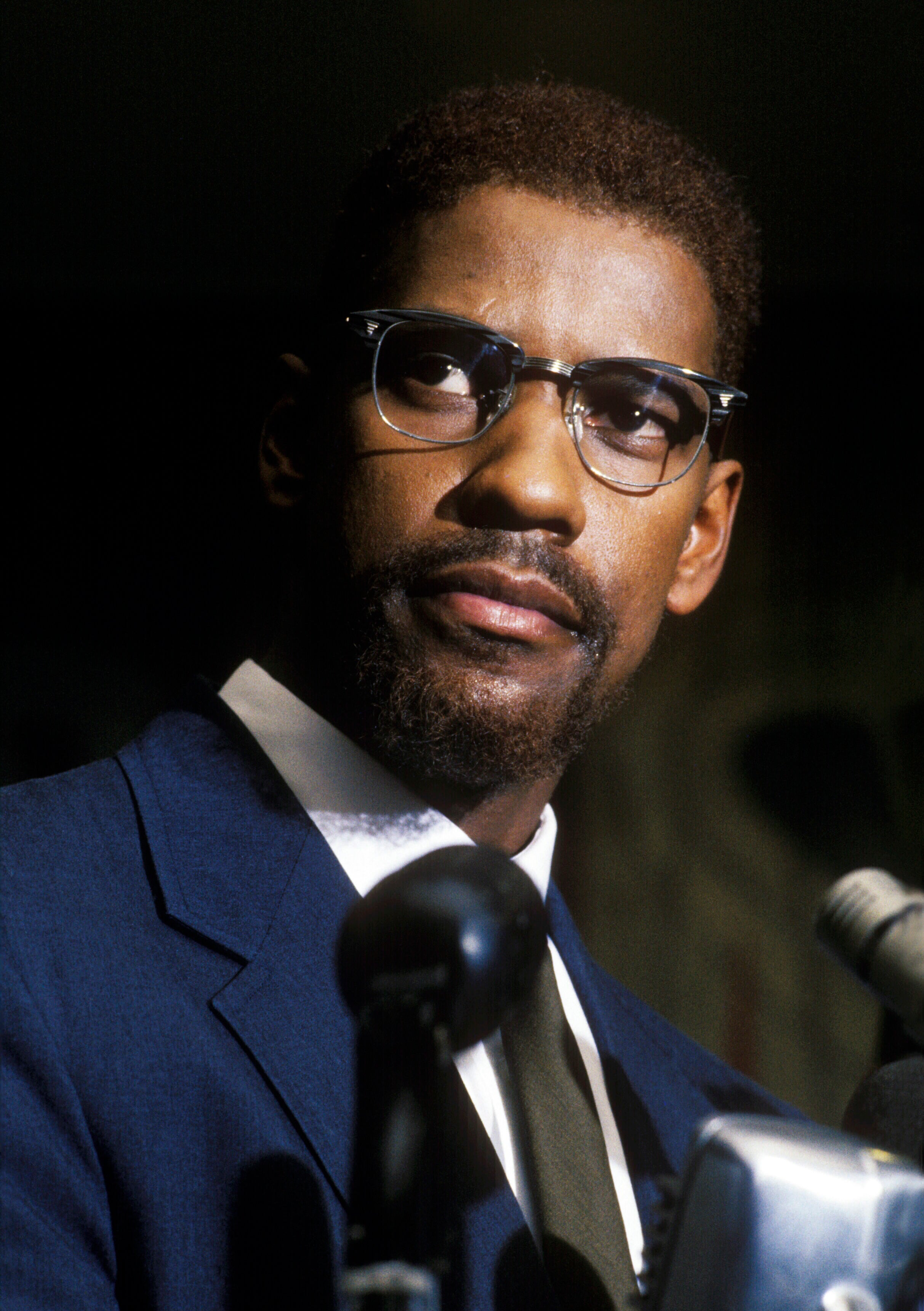 Denzel Washington as Malcolm X in &quot;Malcolm X.&quot;