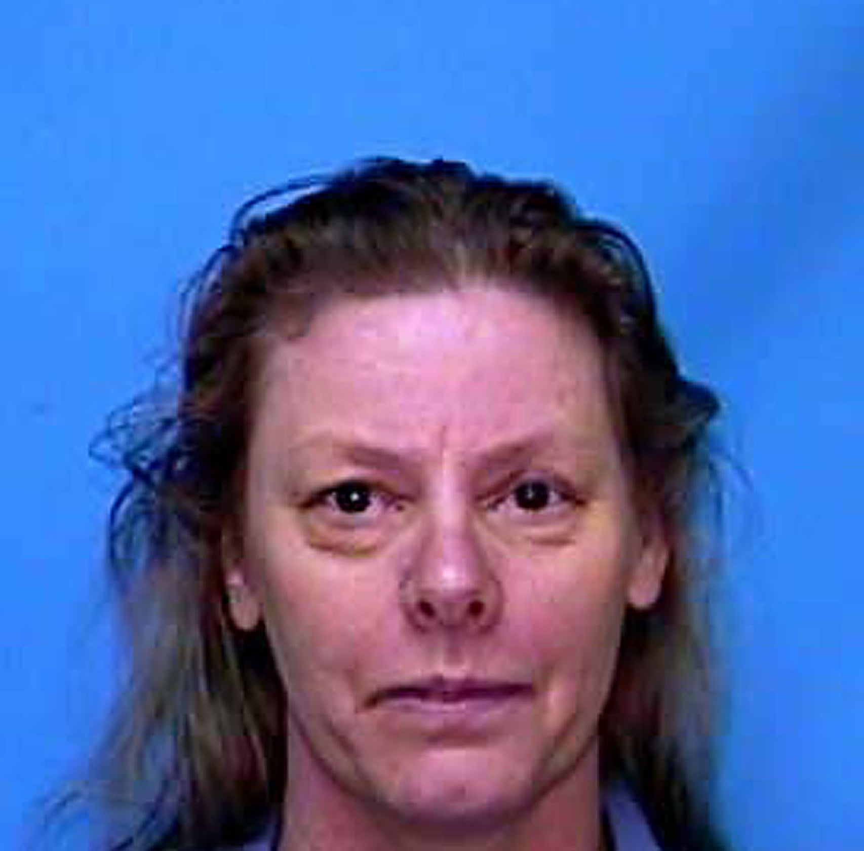 Mugshot of Aileen Wuornos.