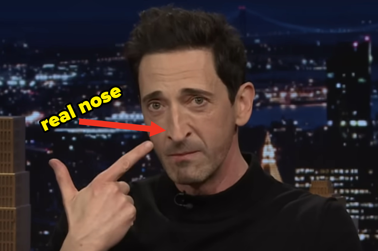 Adrien Brody Just Revealed That A Make-Up Artist Tried To “Remove” His Nose Because She Thought It Was A Prosthetic