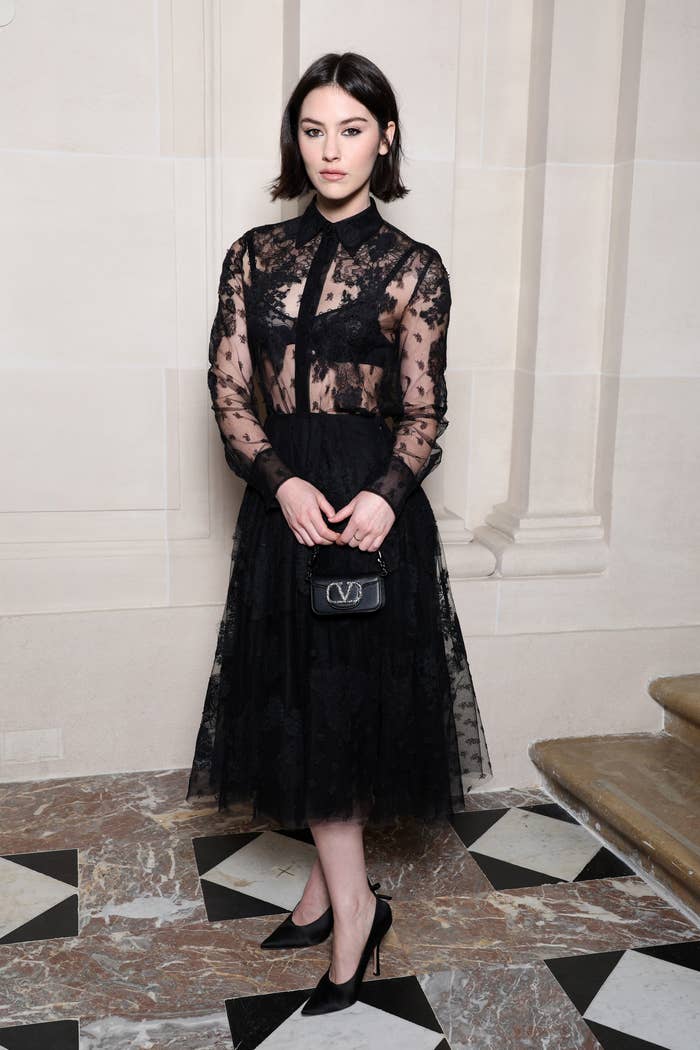 black lace dress porn Evening Dress Porn