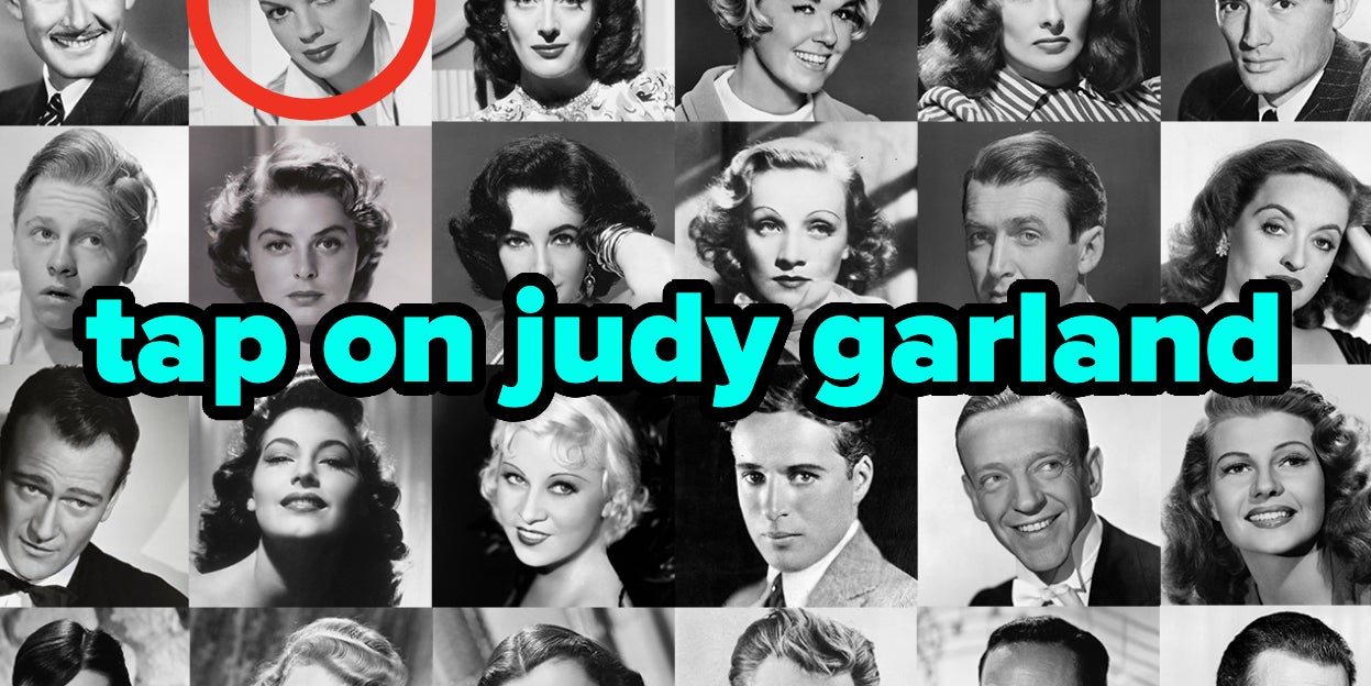 Here Are 36 Famous Old Hollywood Actors — Only People Born Before 1976 Can Correctly Identify Them
