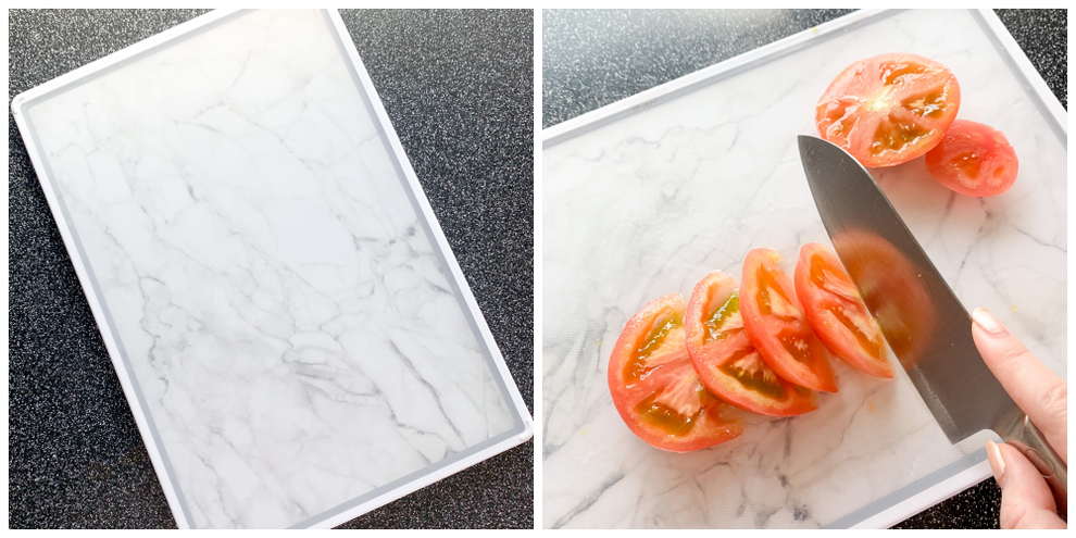 またカインズで名品みつけちゃった…！大理石風の「オシャレまな板