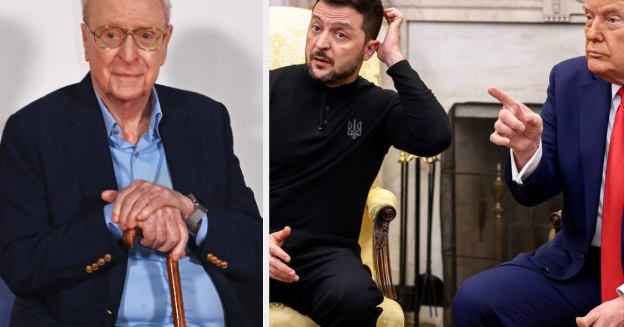 Tanggapan Michael Caine terhadap pertarungan Trump/Zelensky menjadi viral