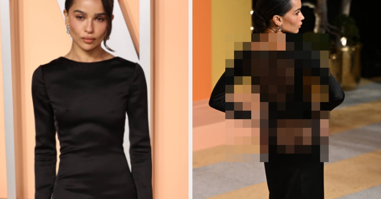 Gaun afterparty butt-baring Zoë Kravitz sangat memecah belah